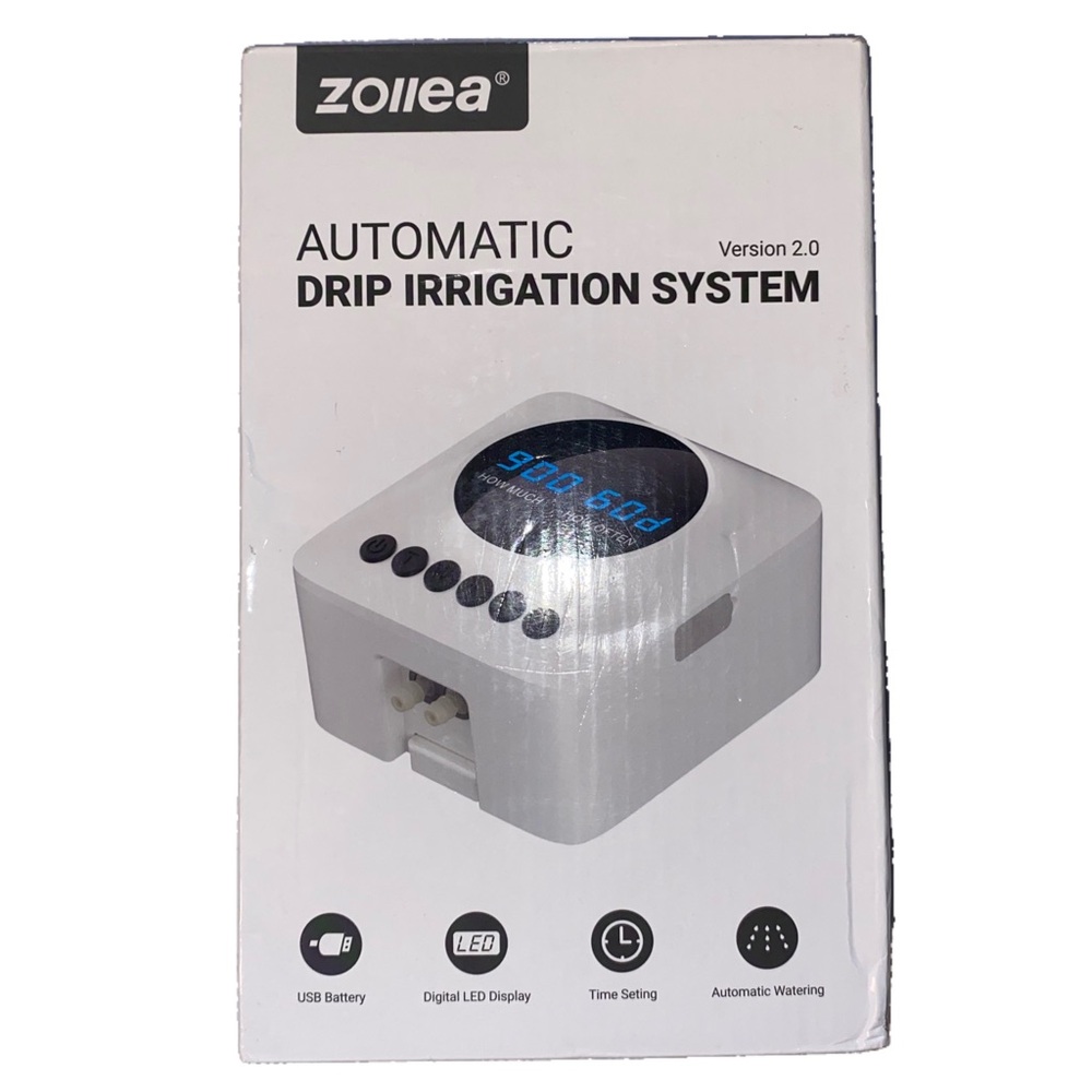 Zollea Automatic Drip Irrigation Self-Watering System Version 2.0 Model JH02